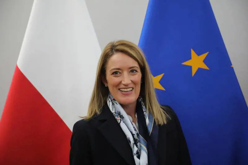 Strada in salita a Strasburgo per la maltese Metsola (Ppe)