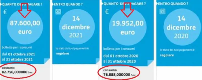 Botta rincari: Salvini mostra le bollette choc
