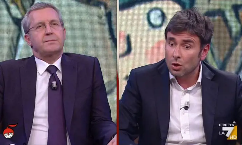 "Sono missili...". L'incredibile gaffe di Dibba. Gelo in studio