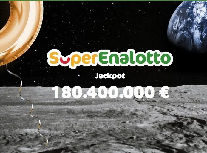 SuperEnalotto con montepremi record: 180 milioni