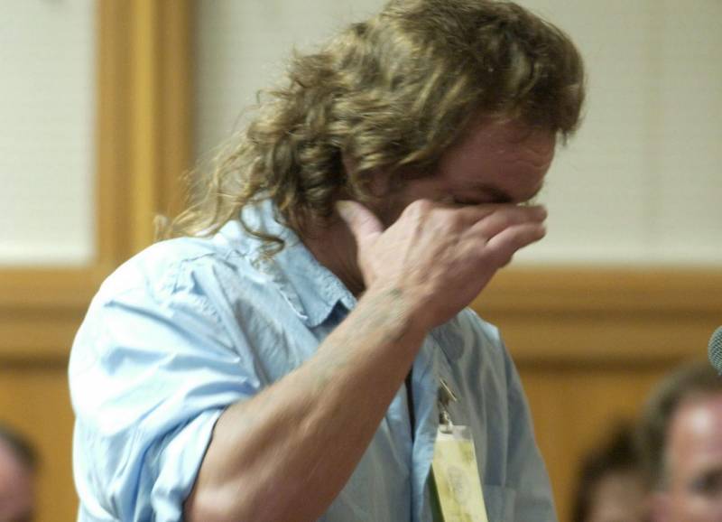 Il figlio di Vicki Lynn Wegerie durante il processo