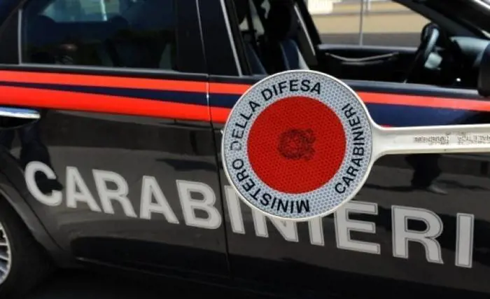 Una volante dei carabinieri di Savona