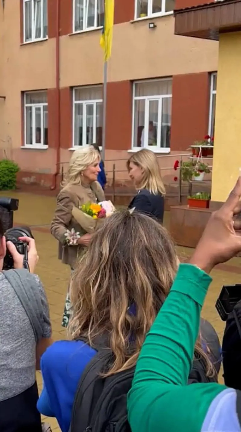 Jill Biden in Ucraina, sanzioni dagli Usa