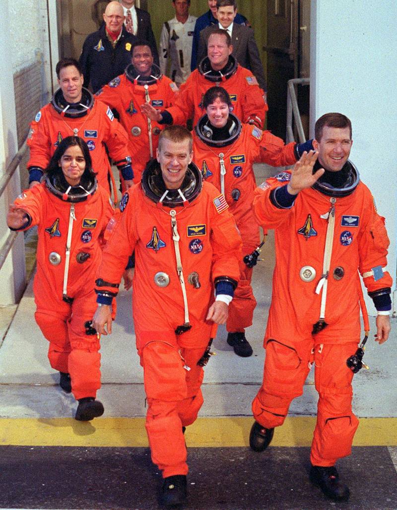 L'equipaggio dell'ultima missione Columbia