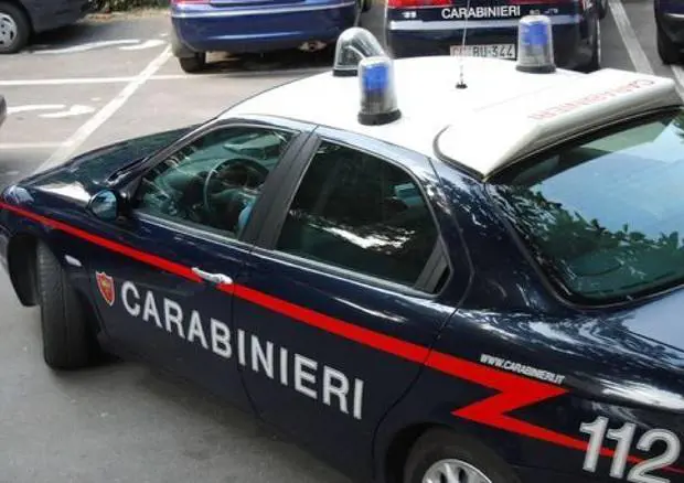 Una volante dei carabinieri di Terni