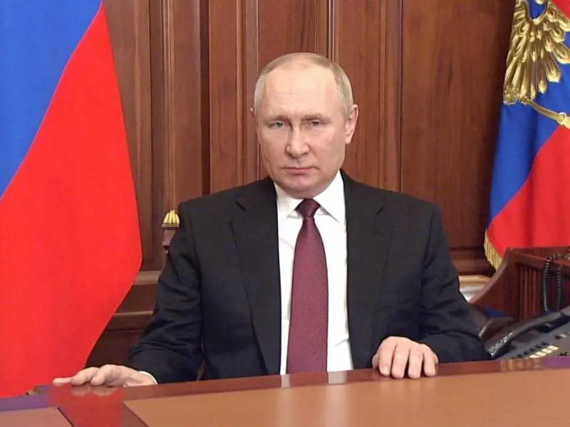 Il presidente della Russia Vladimir Putin