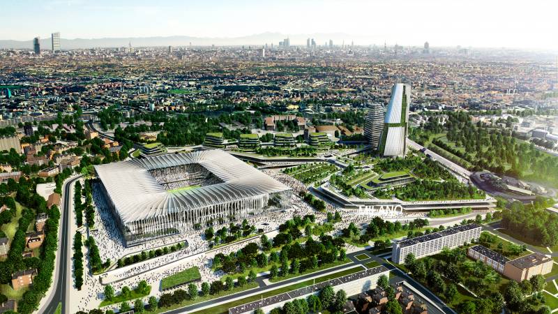Progetto nuovo stadio Milano