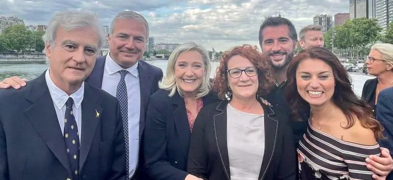 "Costruiamo l'alternativa alla sinistra". L'incontro dei leghisti con Marine Le Pen