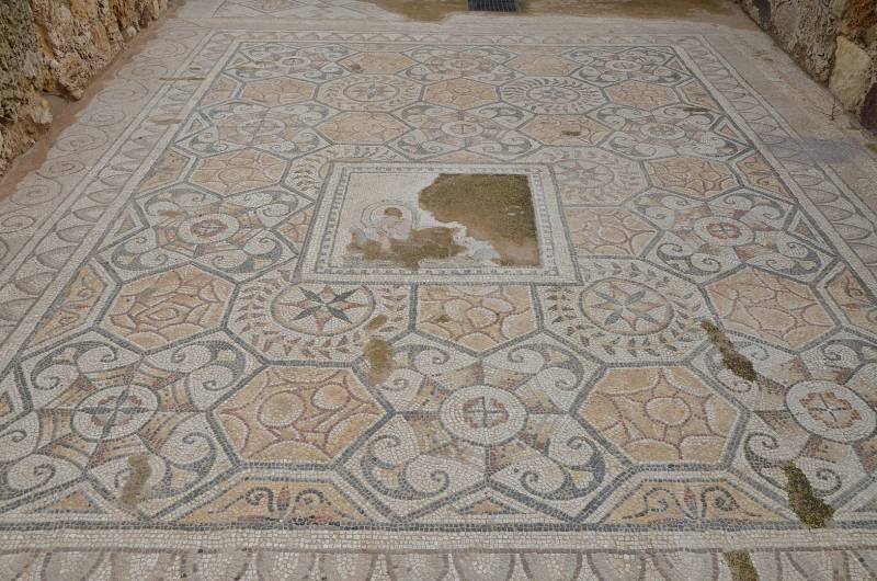 Mosaico, area archeologica di Nora