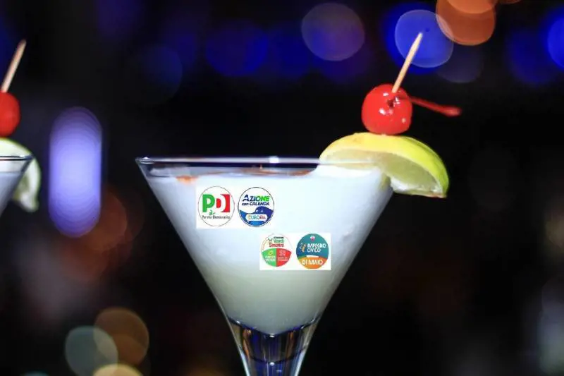 Gli ingredienti ci sono ma attenti a non shakerare: ecco il cocktail di Letta & C.