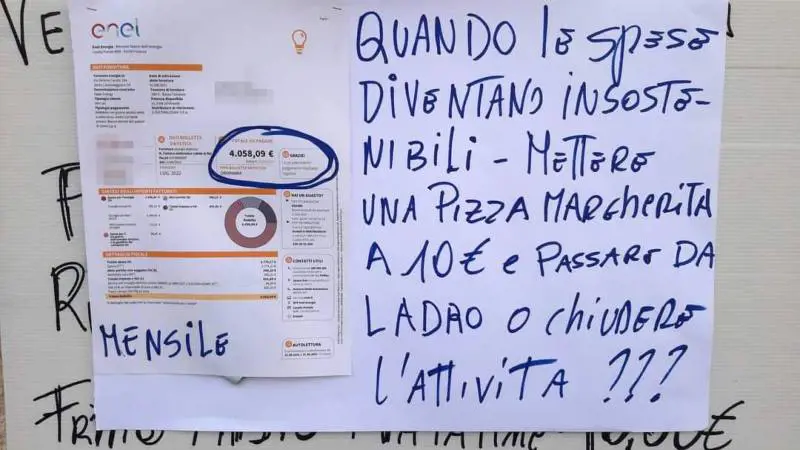 La bolletta dell'energia da 4 mila euro