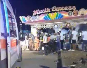 Manfredonia, spari tra la folla al luna park: un ferito