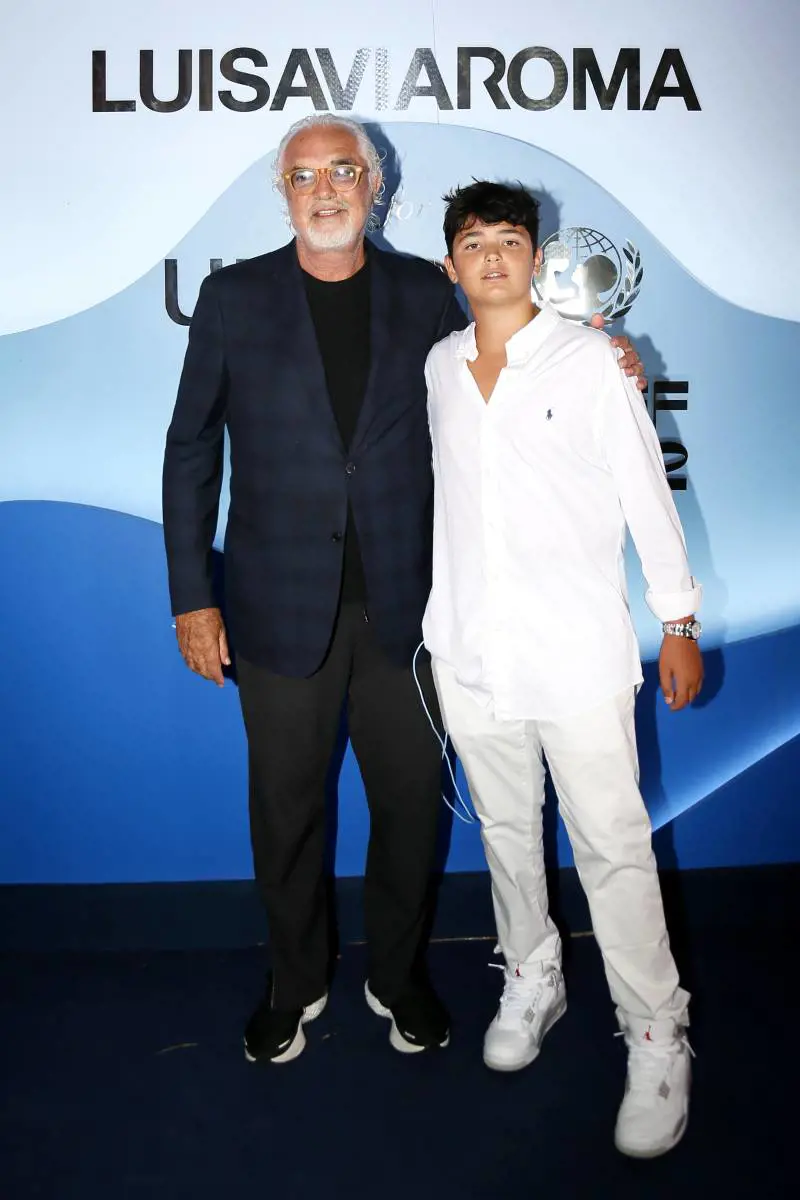 Briatore Jr "manager" a 12 anni. E gli haters si scatenano in rete