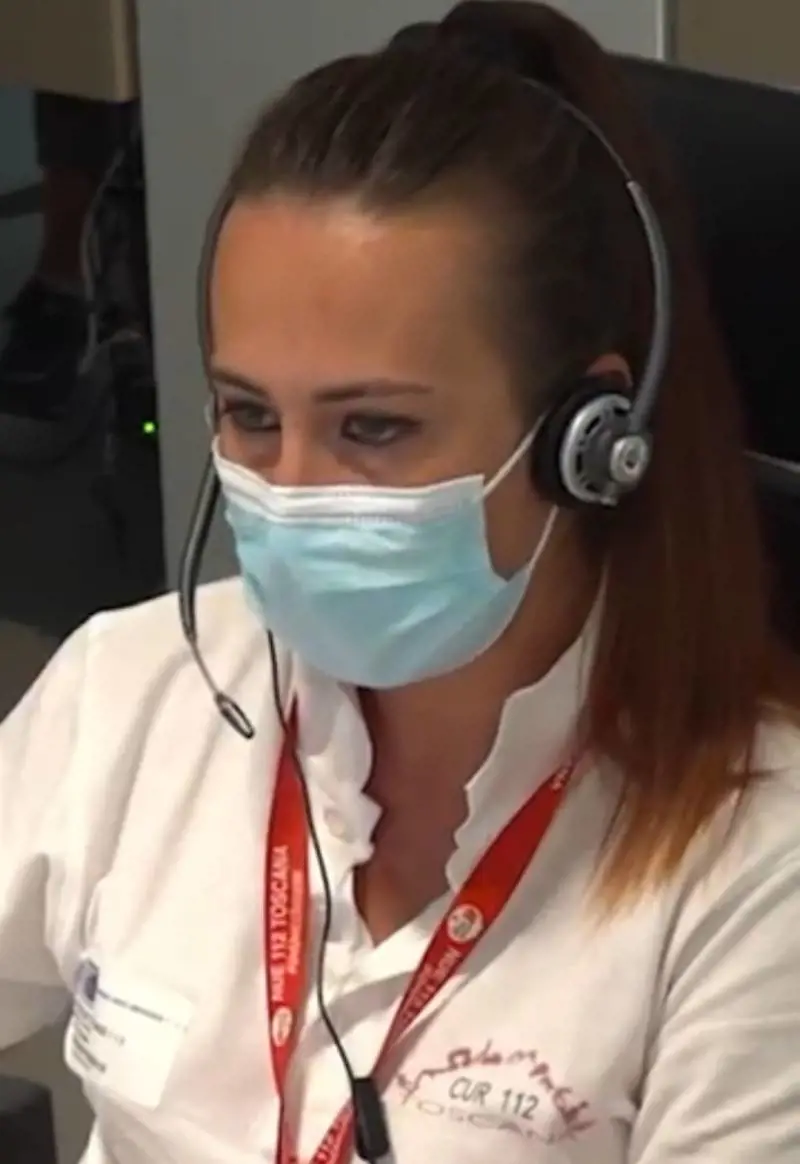 Caterina Lorenzoni, l'operatrice che ha risposto alla chiamata del bimbo