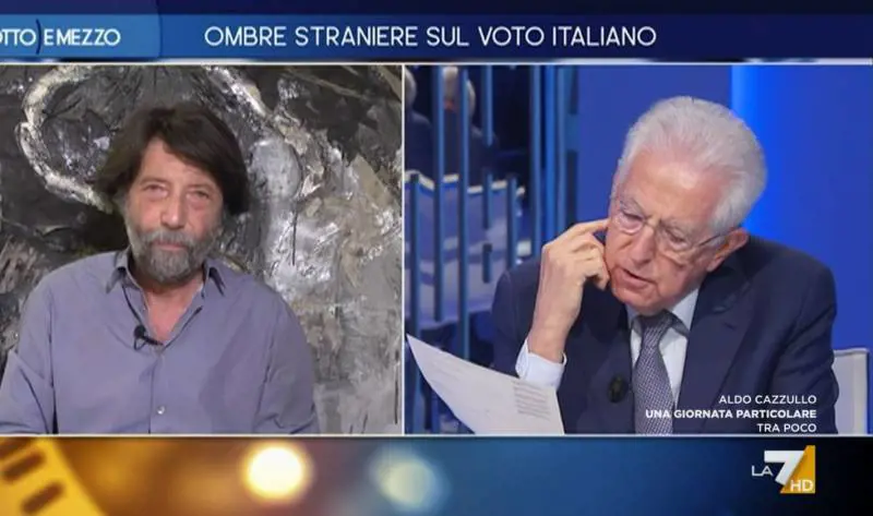 "Ha cambiato idea?". Monti provoca Cacciari: scoppia la bagarre
