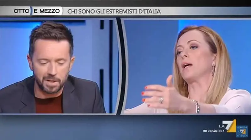 "Non andrai da nessuna parte". La profezia di Scanzi sulla Meloni