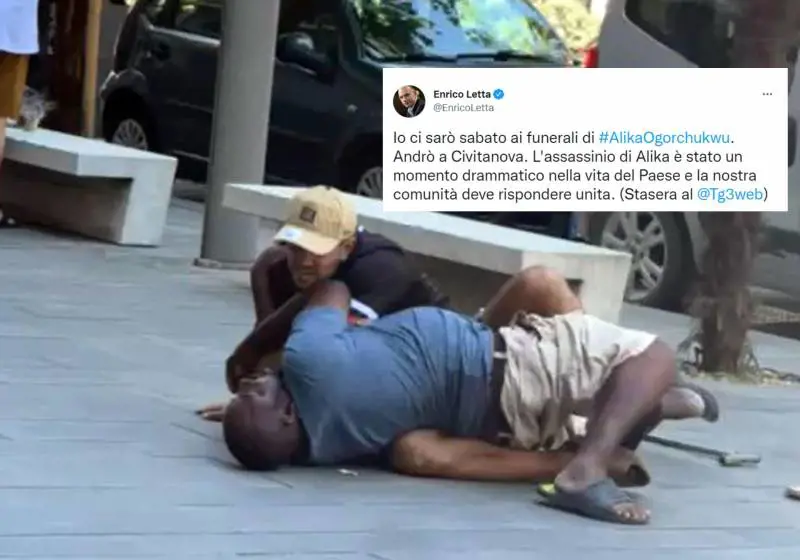 "Sarò ai funerali". Ma Letta tradisce la promessa dopo la morte di Alika
