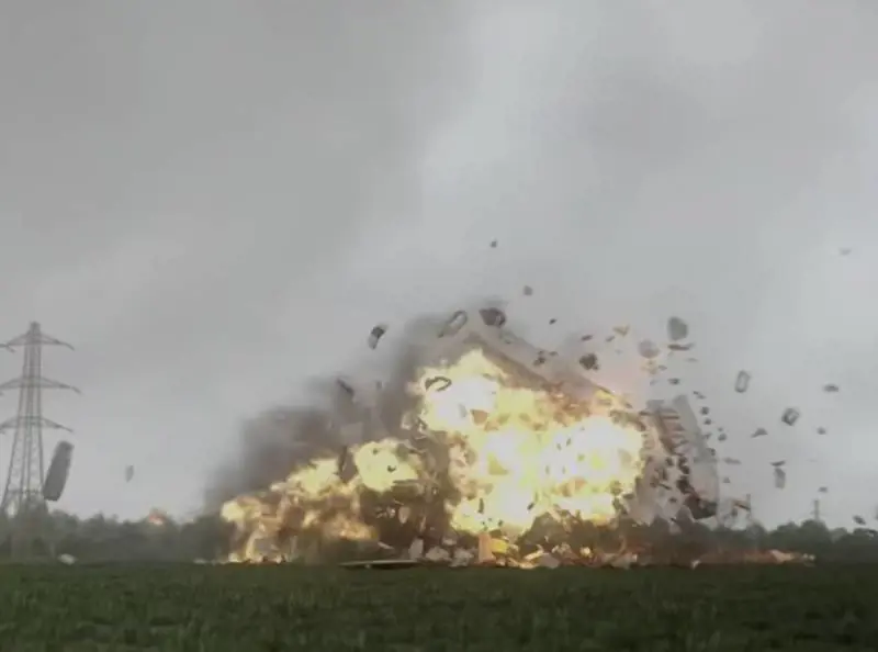 British European Airways 548 (Screen ricostruzione Smithsonian Channel via YouTube)