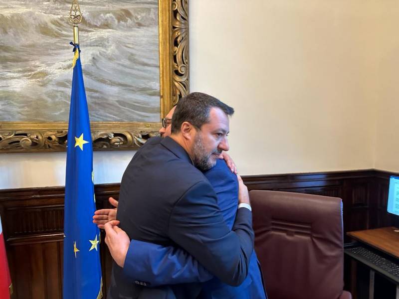 Matteo Salvini e Lorenzo Fontana