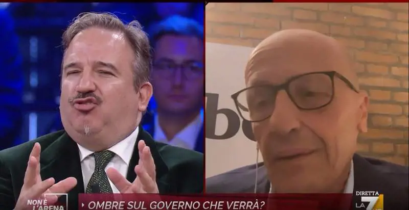 "Sei in difficoltà", "Hai detto una cazz...". Lite tra Telese e Sallusti