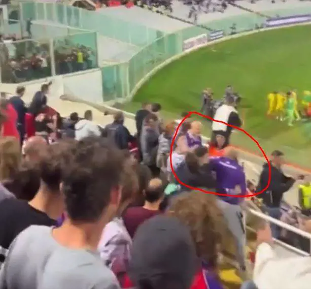 "Buttalo di sotto": aggredito tifoso neroazzurro durante Fiorentina-Inter