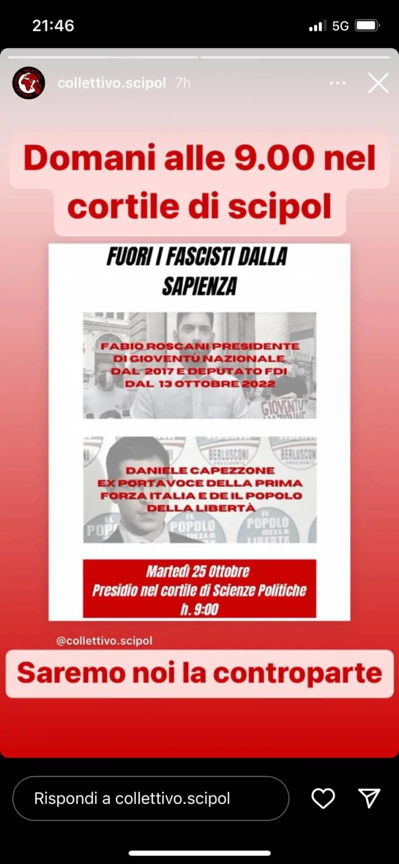 "Squadrismo dei collettivi universitari e silenzio della sinistra: è normale?"