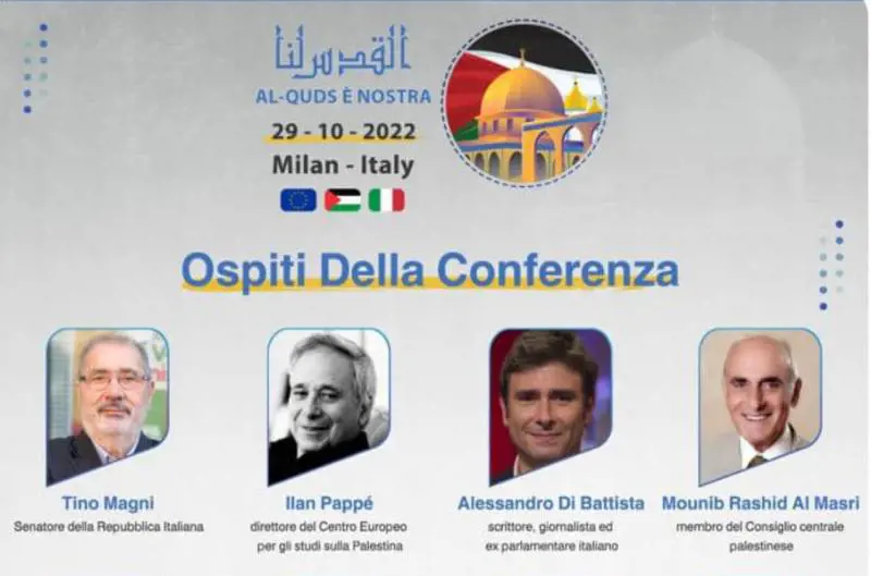 Il senatore dei Verdi e Dibba al convegno di Hamas. Ma la sinistra tace