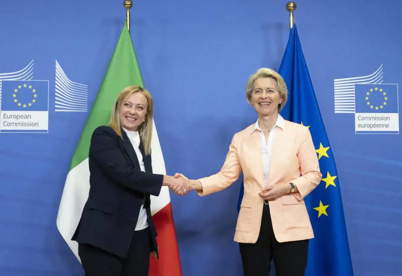 Su migranti e Pnrr faccia a faccia tra Meloni e Von der Leyen