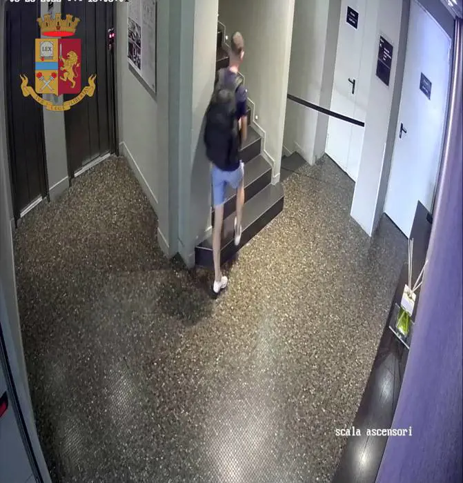 Uno dei presunti membri della banda