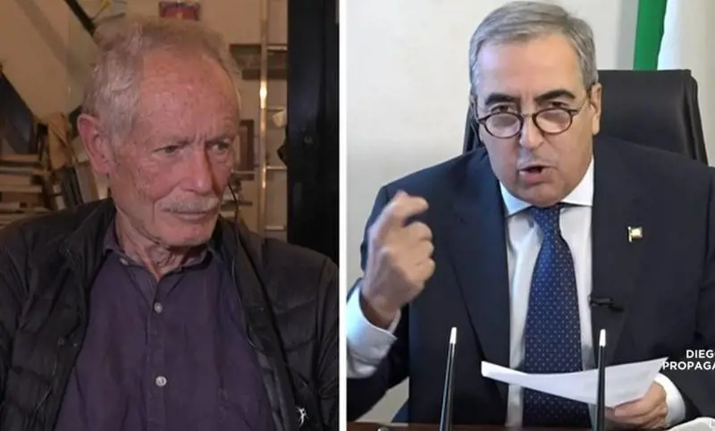 "Aggressione poliziesca", "Da denuncia". È scontro tv tra De Luca e Gasparri