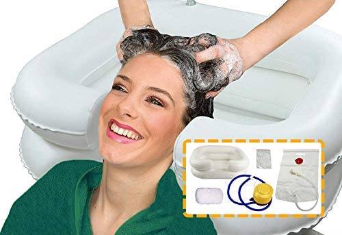 Lavandino Portatile per Lavatesta per Shampoo per Capelli per Uso Domestico