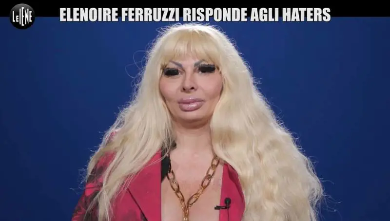 "Per rifarmi ho speso 200mila euro". Elenoire Ferruzzi senza freni