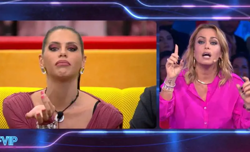 "Ti consiglio...", "Non sei al mio livello". Rissa al Gf Vip tra Bruganelli e Fiordelisi
