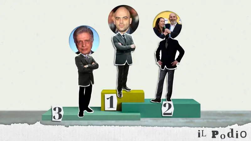 La furia dell'anti Meloni, i poltronari 5S e Saviano piangina: il podio dei peggiori