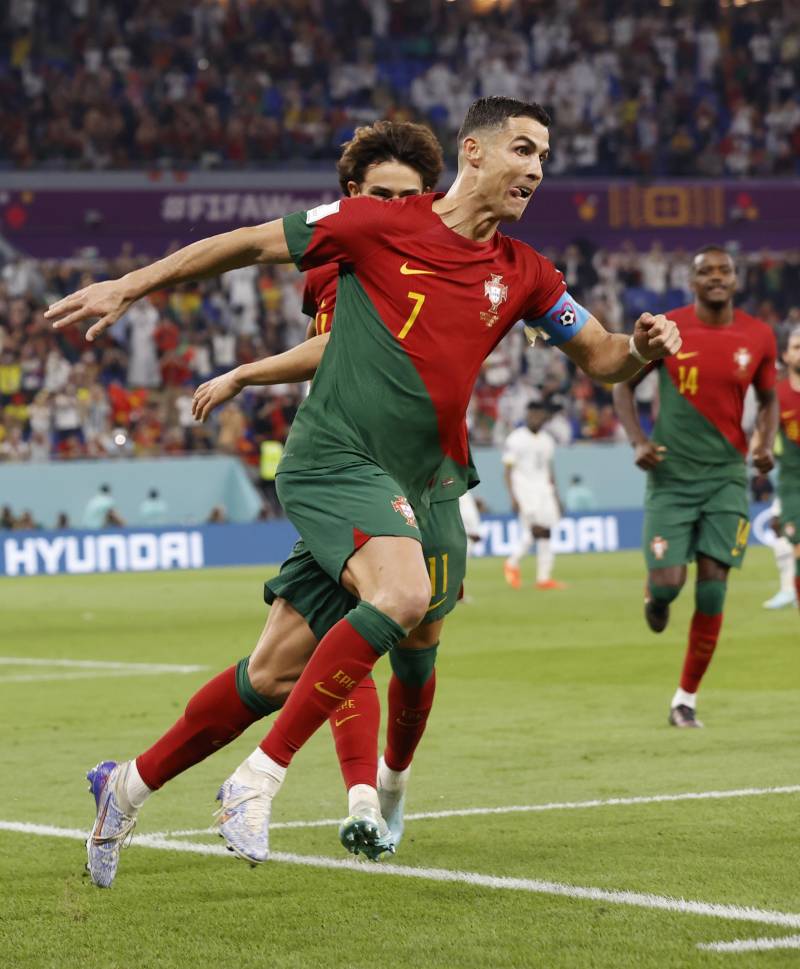 Cristiano Ronaldo Portugal-Ghana Qatar 2022