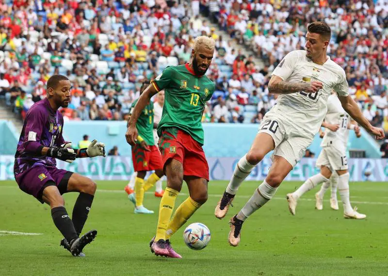 Pareggio pirotecnico ai Mondiali: finisce 3-3 tra Camerun e Serbia