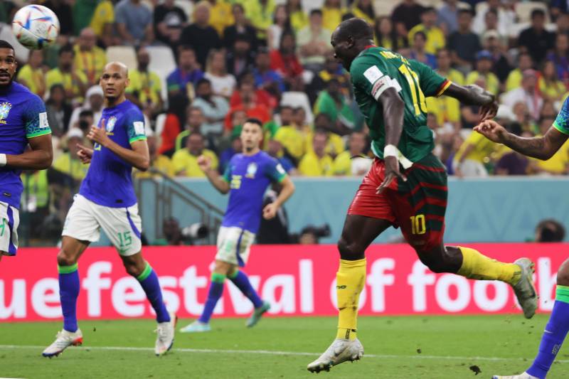 Aboubakar gol Brasile-Camerun