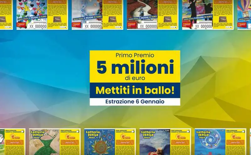 dallo spot Lotteria Italia 2022