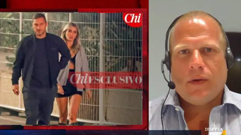 "Totti ha fatto un errore...". L'allarme dell'ex di Noemi Bocchi