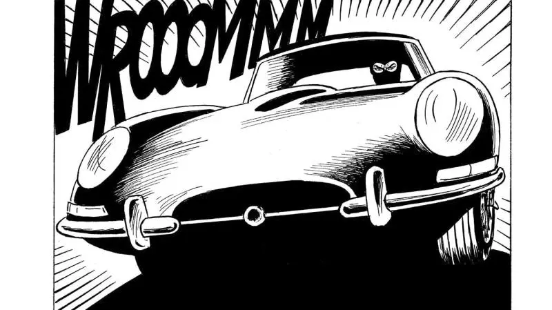 E-Type, il "giaguaro" di Diabolik