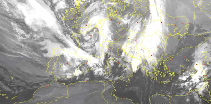 Arriva il ciclone Thor: la doppia conseguenza per l’Italia