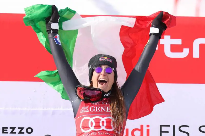 Strepitosa Goggia nella libera di Cortina: conquista la 21ª vittoria in carriera