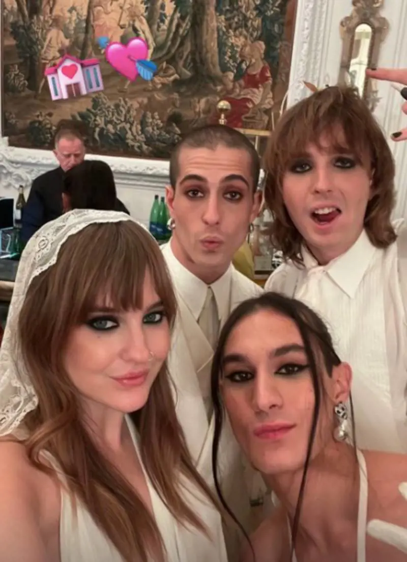 "Esagerati", "ridicoli". Valanga di critiche per il "matrimonio" dei Maneskin