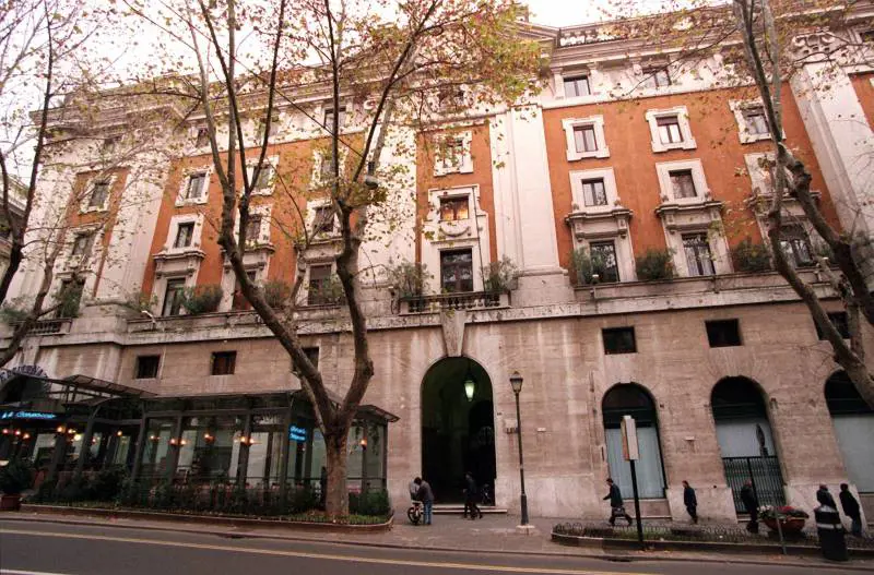 La storica sede dell'Iri in Via Veneto a Roma