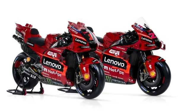 Svelata la nuova Ducati di Bagnaia: ecco come sarà la Desmosedici GP 2023