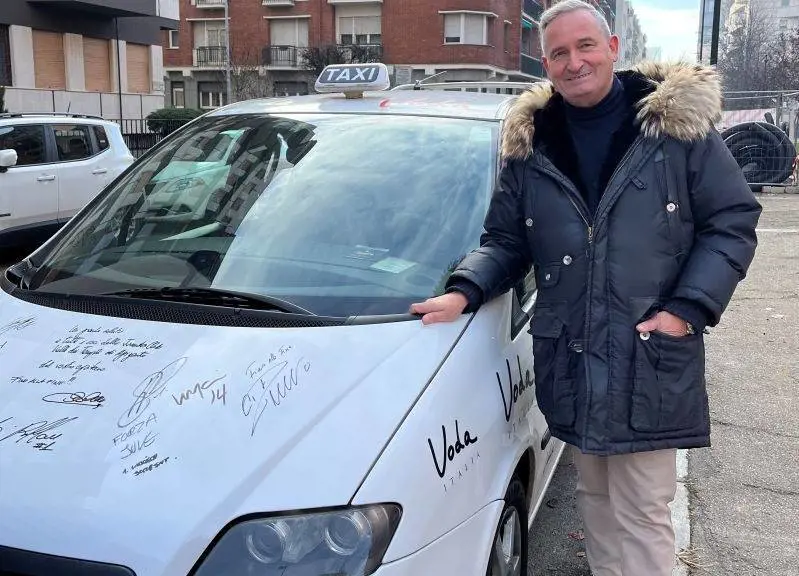 Il taxi "juventino" che fa gola allo sceicco
