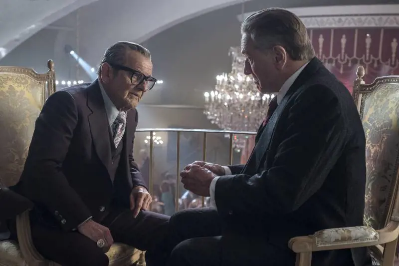 Joe Pesci e Robert De Niro in "The Irishman"
