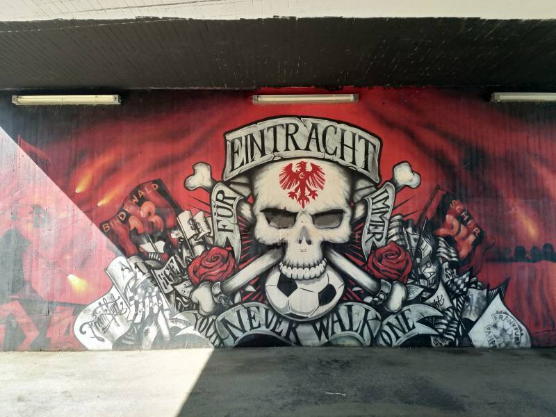 Eintracht Francoforte graffiti 2