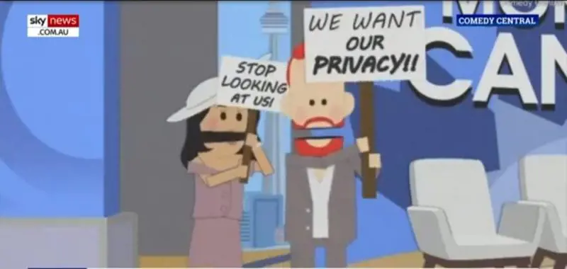 “Non guardateci”. Harry e Meghan fanno causa al cartone South Park