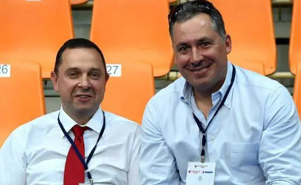 Vadym Guttsait e Stanislav Pozdnyakov (a destra)